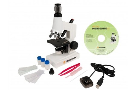 Celestron Microscopio Biologico con webcam digitale